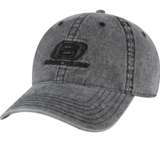 Denim Embroidered Hat