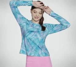 GO DRI Pacific Palms Long Sleeve Crew