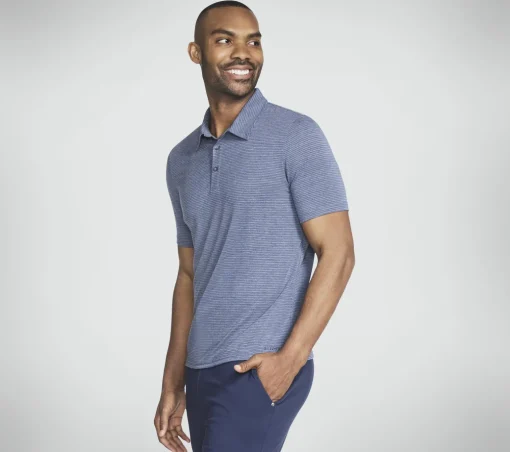 GO DRI Premier Stripe Polo