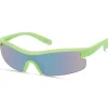 Matte Semi Wrap Sunglasses