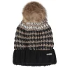 Metallic Yarn Beanie Hat