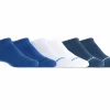 6 Pack Non Terry No Show Socks