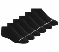 6 Pack Non Terry No Show Socks