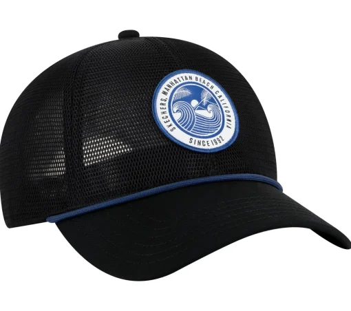 Wavy Mesh Trucker Hat